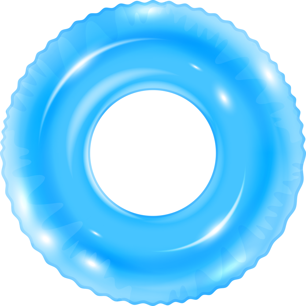 Swimming pool float ring